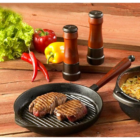 Żeliwny młynek do soli Natural Selection, 18 cm, Skeppshult