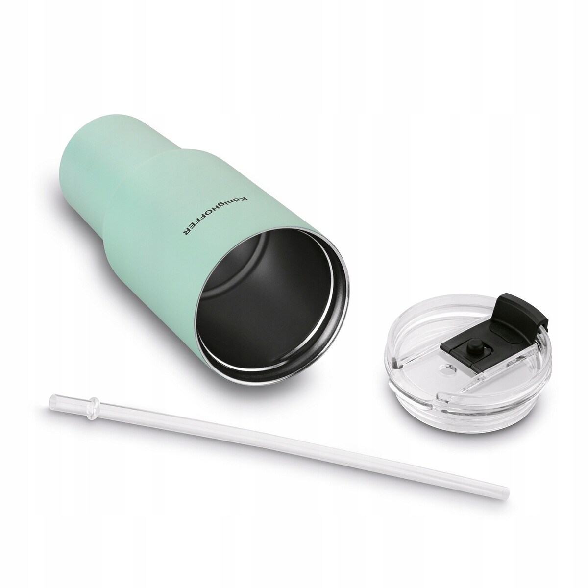 Kubek termiczny ze słomką 1,2 L na napoje kawę HERBATĘ KOKTAJL shake box