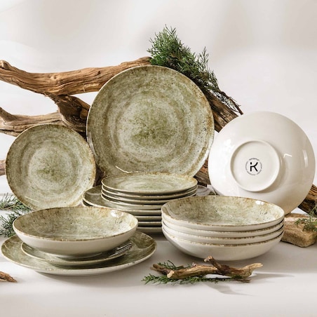 Zestaw obiadowy 6 os. (18 el.) ERATO