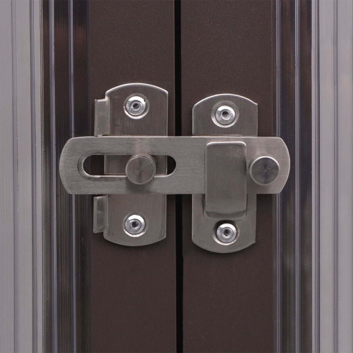 vidaXL Szklarnia, aluminium, 240 x 211 x 232 cm