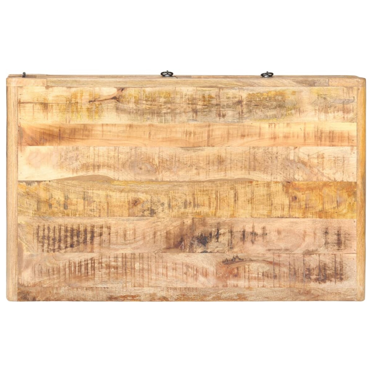 vidaXL Stolik kawowy, 90x60x29 cm, surowe drewno mango