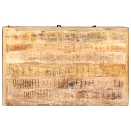 vidaXL Stolik kawowy, 90x60x29 cm, surowe drewno mango
