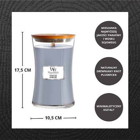 WoodWick świeca duża HYPNOFLORA
