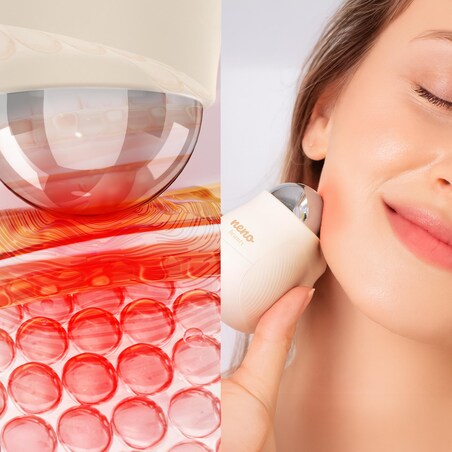 NENO BEAUTY NAYA Masażer do twarzy z technologią EMS i funkcją termoterapii