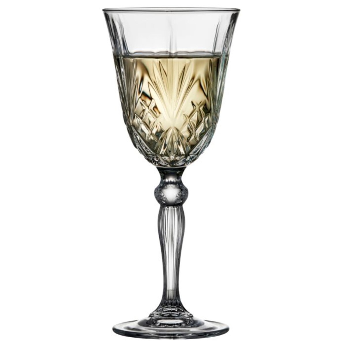 Kieliszki do białego wina z kryształowego szkła Melodia 210 ml  4 sztuki 916099