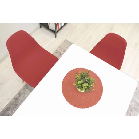 Krzesło Do Jadalni Kuchni Salonu Osaka Cynober / Nogi Naturalne X 2