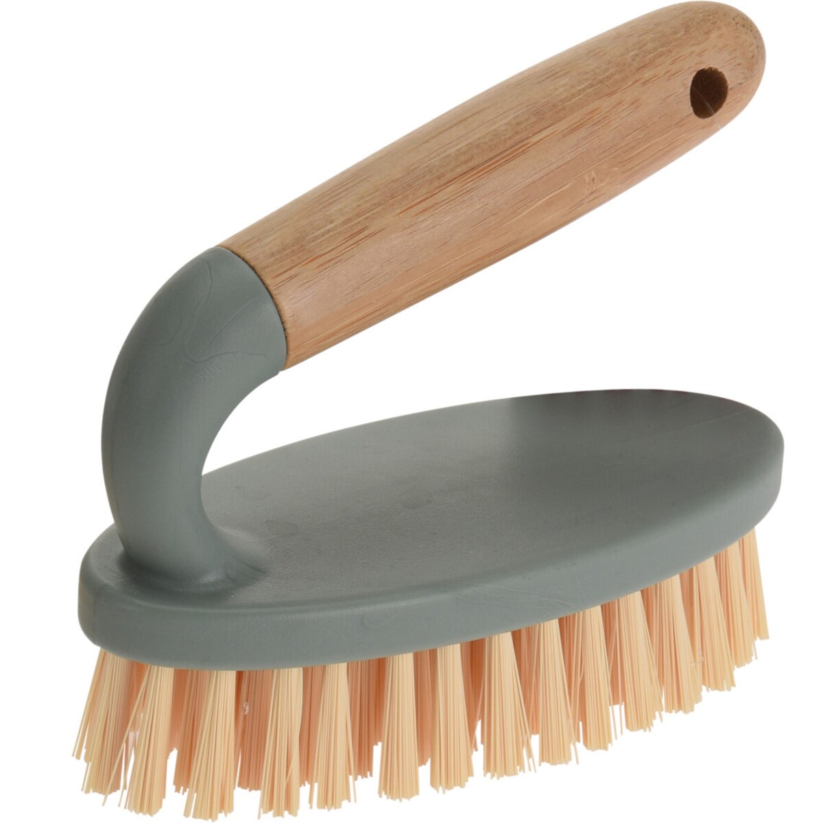Szczotka z bambusowym uchwytem, 14 x 16 x 11 cm