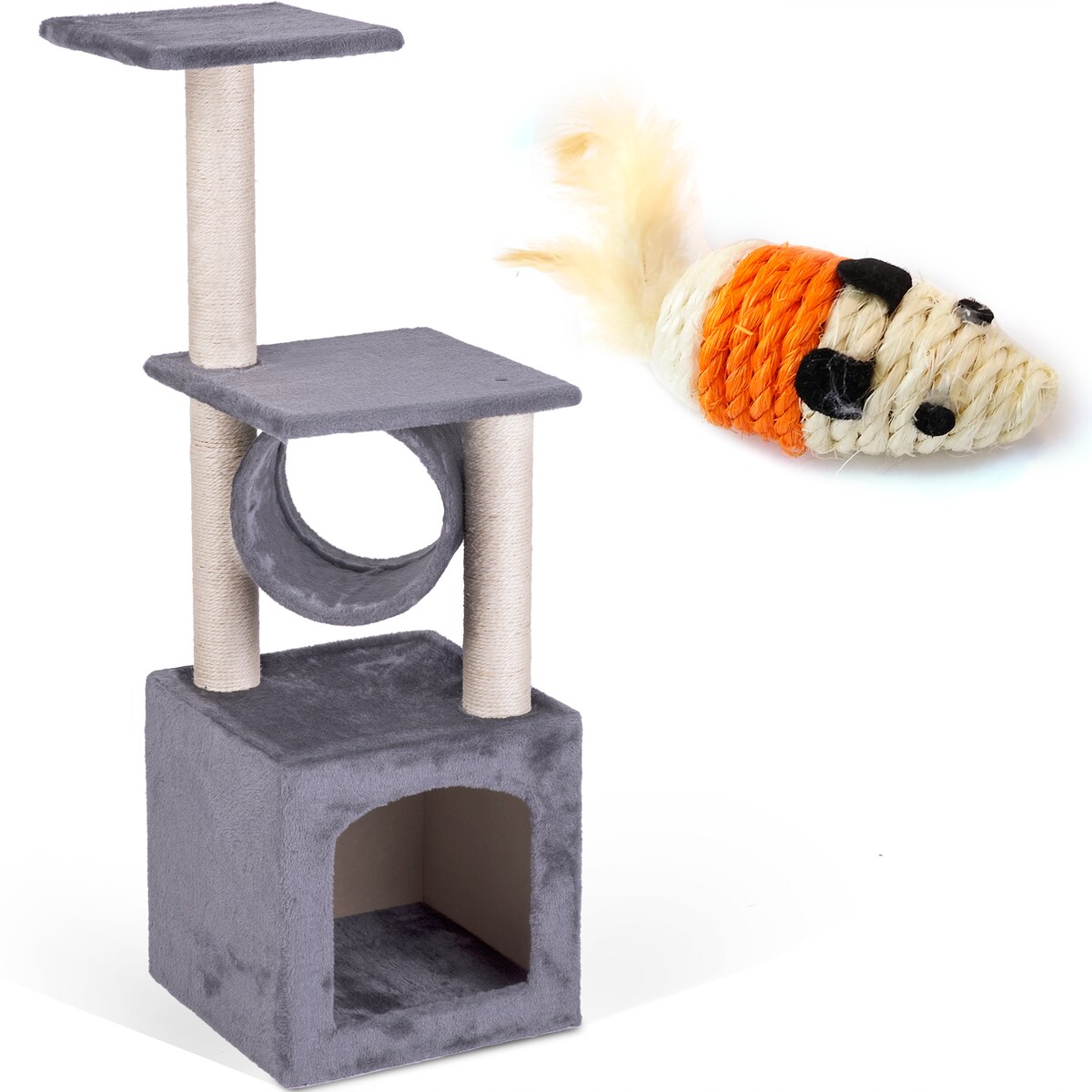 Drapak dla kota domek zabawka legowisko 93cm Pethaus