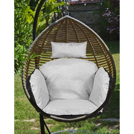 Poduszka Na Krzesło Ogrodowe 112X113 Cm Bocianie Gniazdo Fotel Wodoodporne