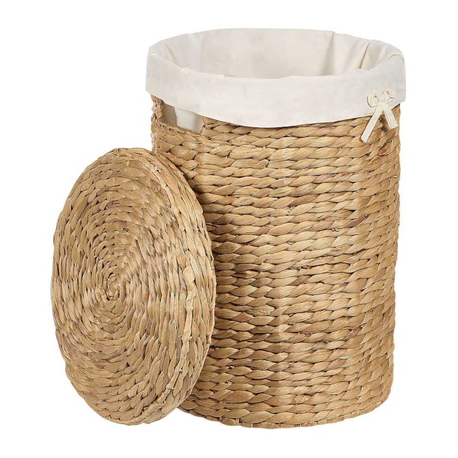 Zestaw 2 koszy z hiacyntu wodnego jasny DANANG