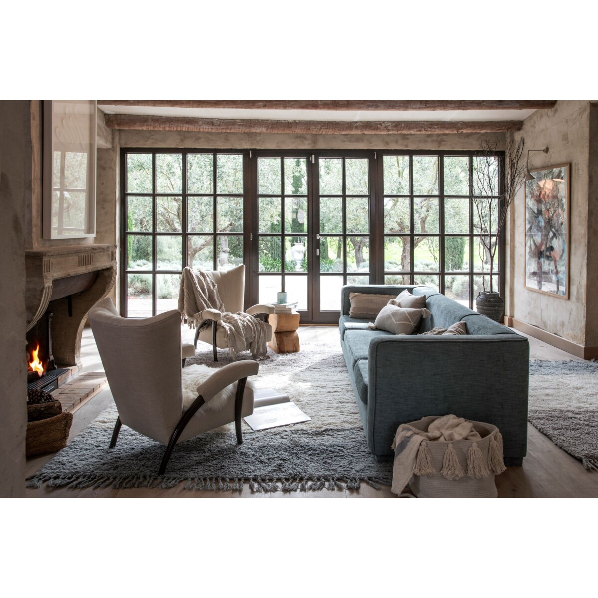 Dywan wełniany Into the Blue 200x300 cm Lorena Canals