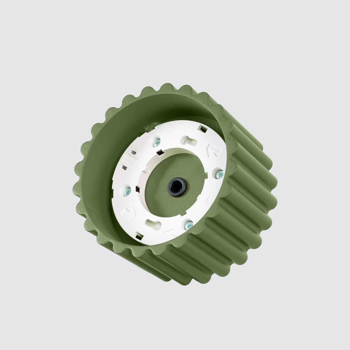 Plafon AURA 1 zielony oliwkowy Gx53