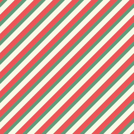 Serwetki świąteczne - Kolorowe pasy (2 szt.)