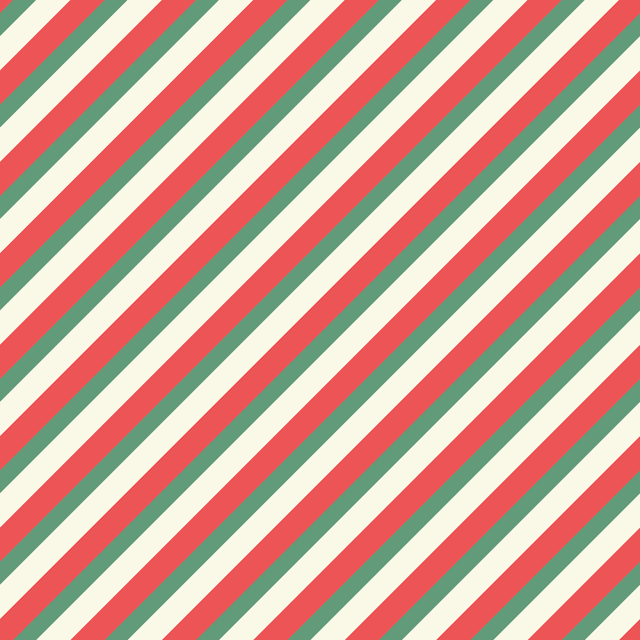 Serwetki świąteczne - Kolorowe pasy (2 szt.)