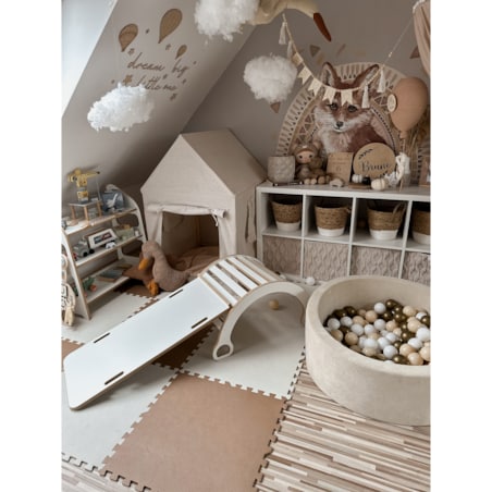 MAŁY bujak montessori + MAŁA zjeżdżalnia CHMURKI