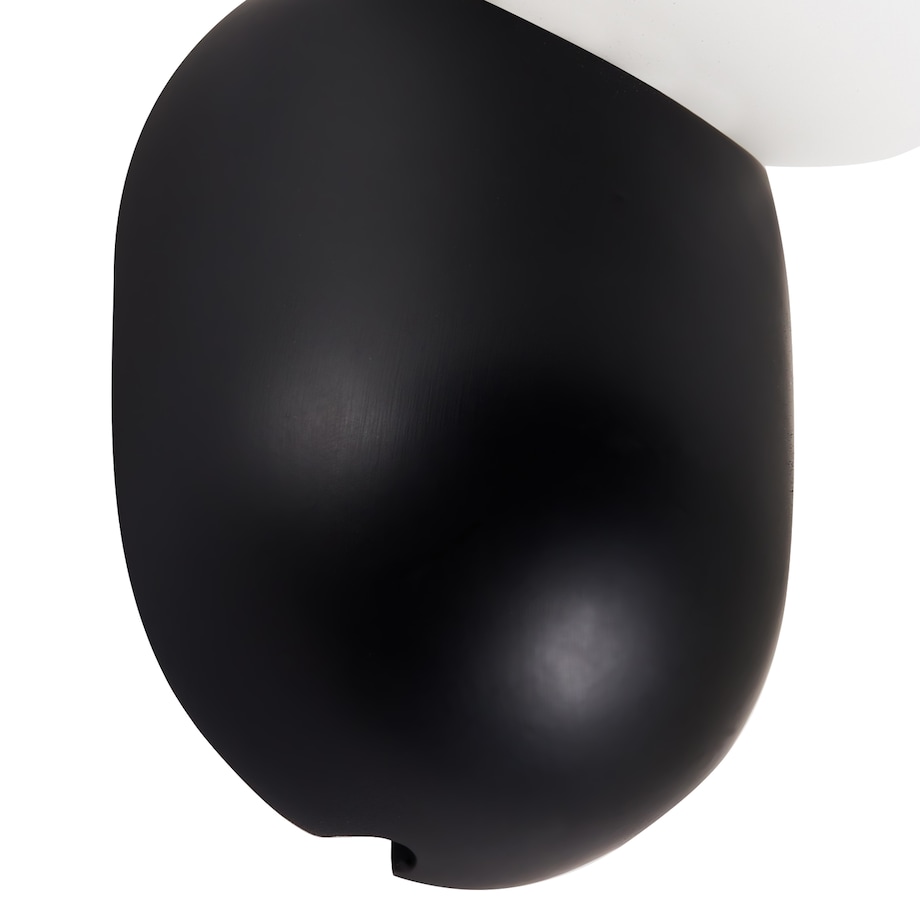 Zestaw 2 lamp ściennych HELME Czarny
