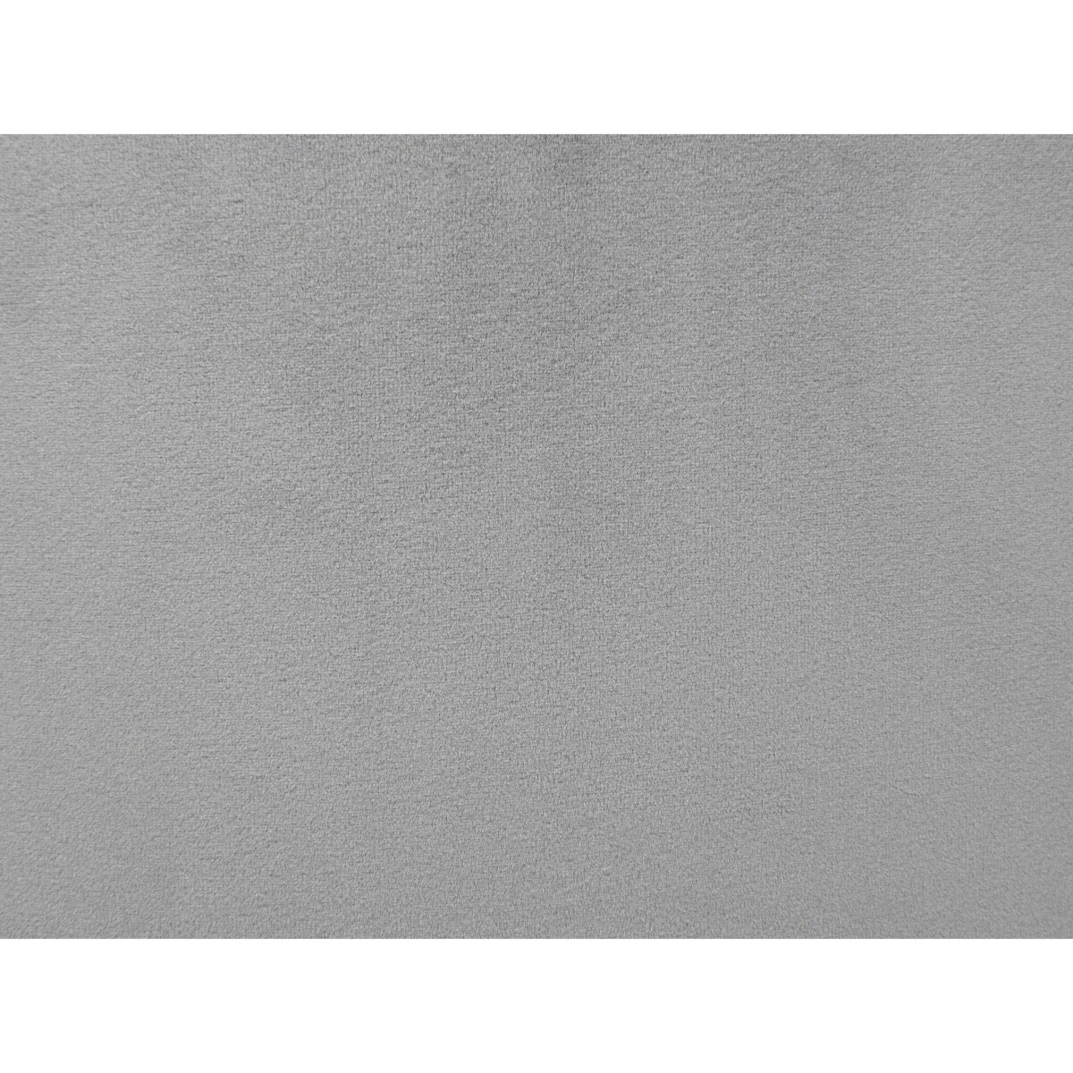 Puf welurowy ⌀ 39 cm szary SOPHIA