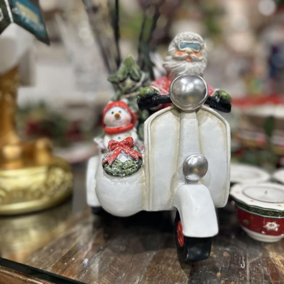 Mikołaj na motocyklu LED Timstor