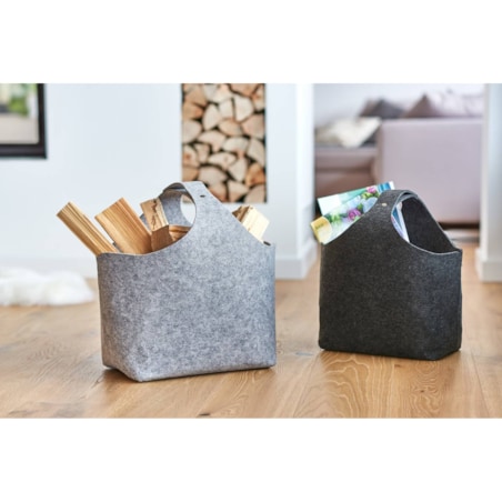 Pojemnik filcowy, gazetnik, 32 x 18 x 43 cm, ZELLER