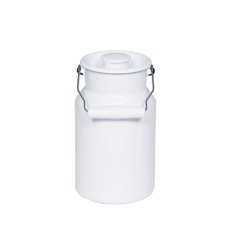 Riess kanka do mleka ceramiczna wąska 1l Classic Weiss R0505033