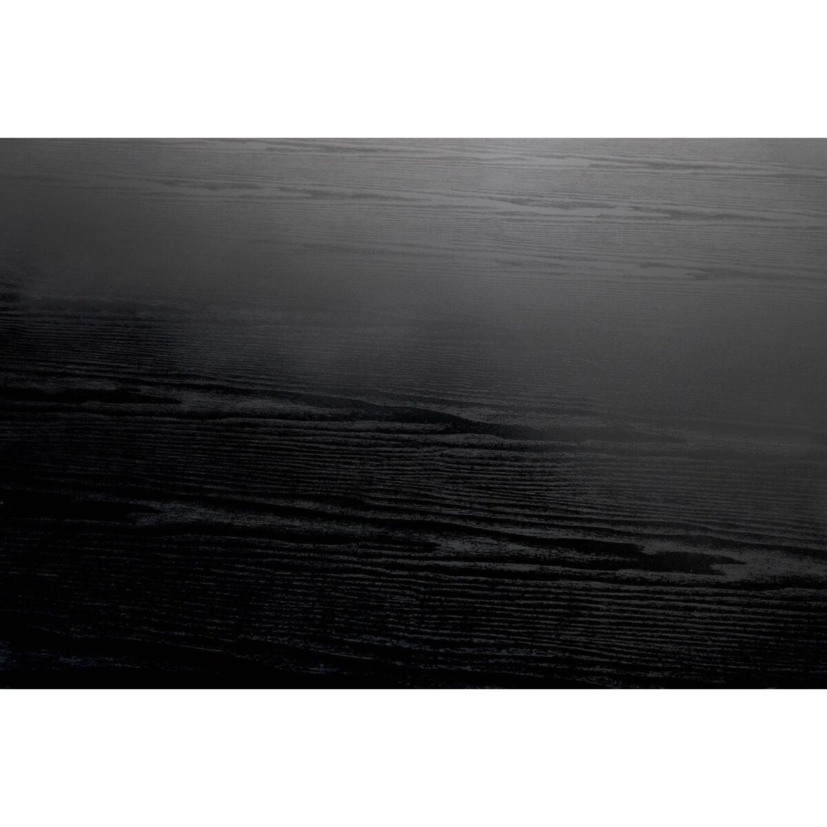 STÓŁ OKRĄGŁY Regin czarny MDF dla 4-5 osób na jednej nodze