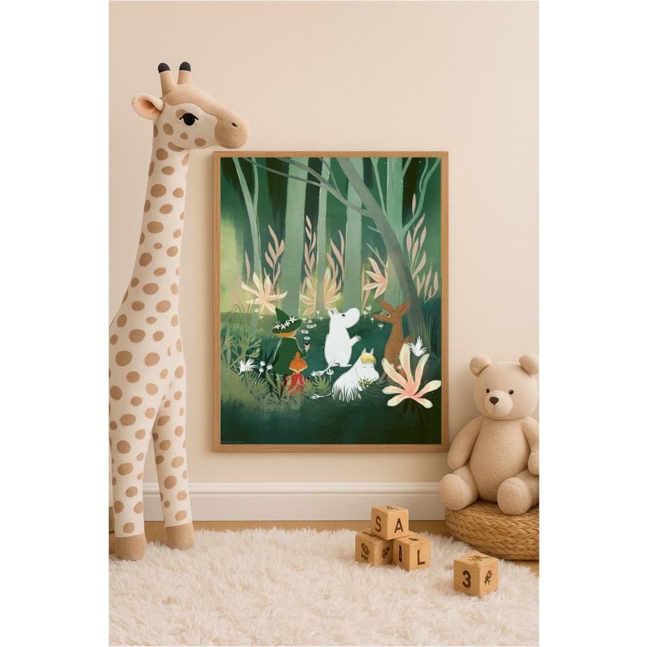 Poster Story, Plakat, Obraz - Muminki No5, wymiary 21 x 30 cm