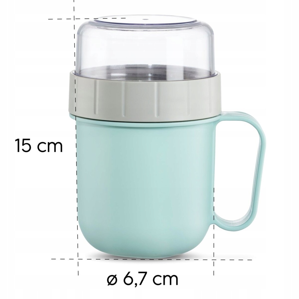 XAVAX Pojemnik na żywność lunchbox 2 komory 500ml
