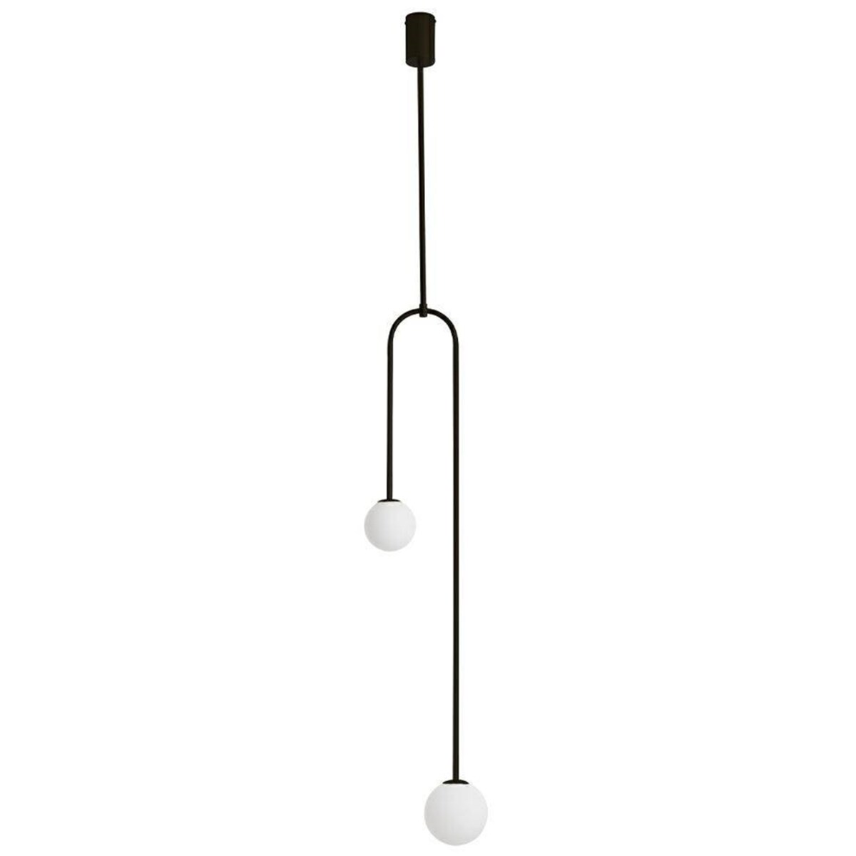 Lampa wisząca Low MSE010100261 szklane kule białe czarne