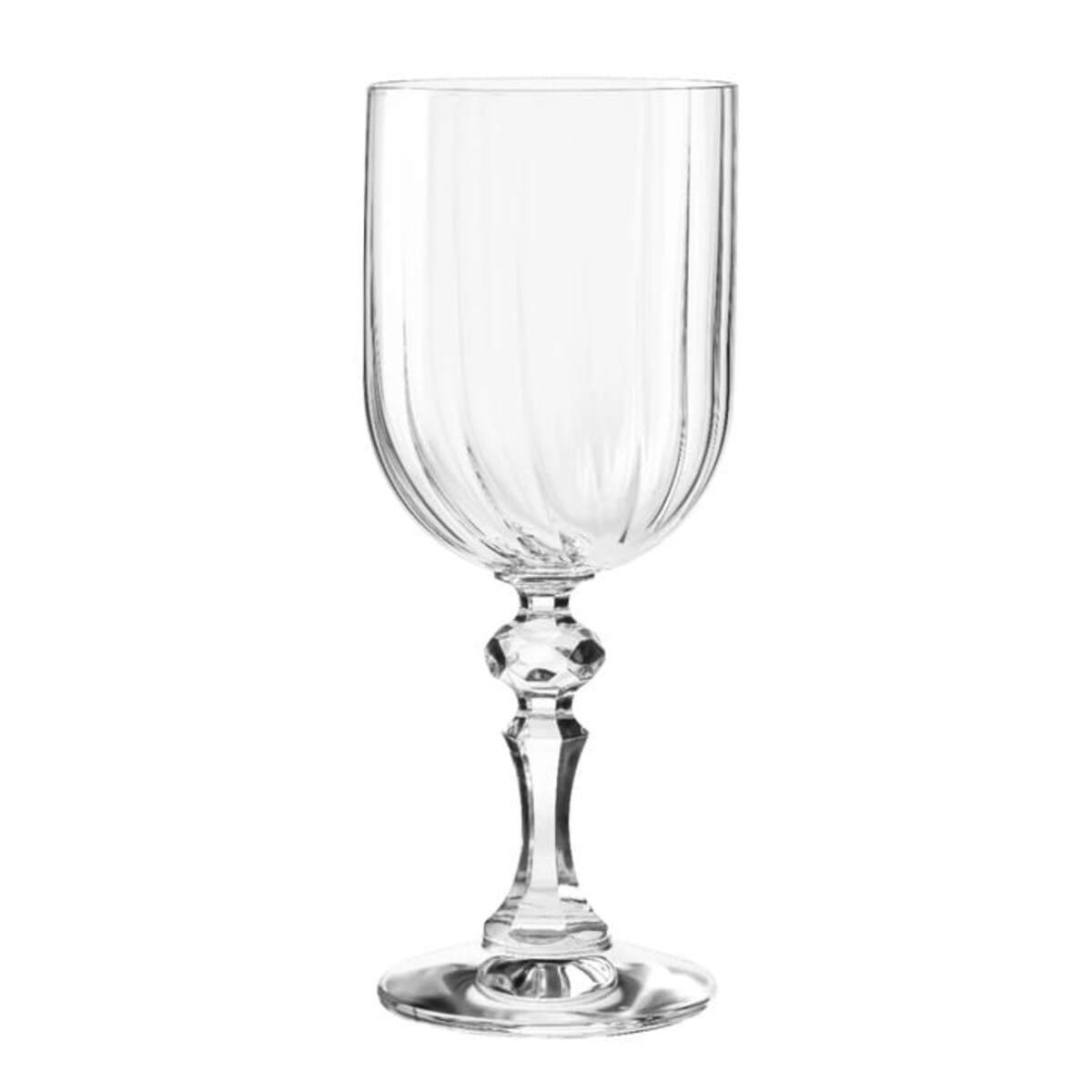 Kieliszki do Wina Paris Krosno 4 szt 300 ml Eleganckie na Tłoczonej Nodze