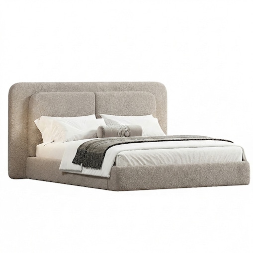 Łóżko Tapicerowane Prime 140X200 Stelaż Pojemnik Na Pościel Abriamo 03
