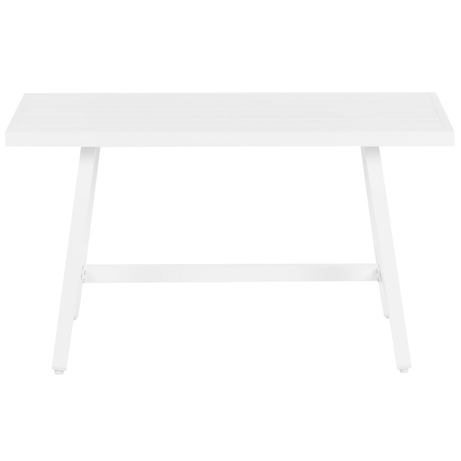 Stół ogrodowy Metal Biały FRATTE