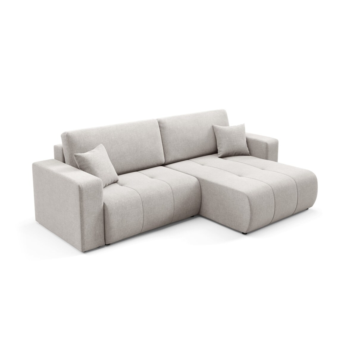 Narożnik MOLINIO L z funkcją spania z pojemnik na pościel Kolor: Wind 84