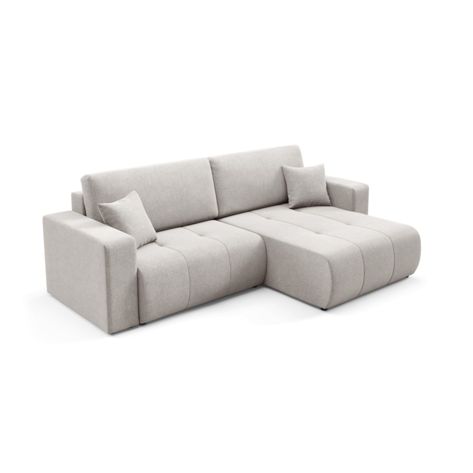 Narożnik MOLINIO L z funkcją spania z pojemnik na pościel Kolor: Wind 84