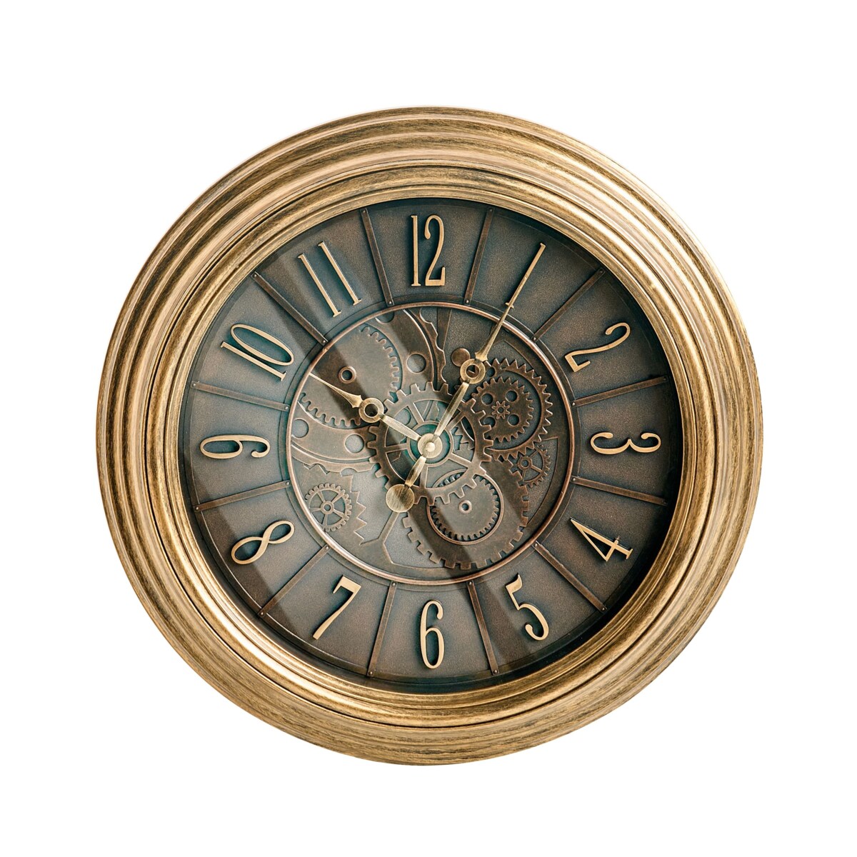 Zegar ścienny CAUDETE 50 cm Złoty