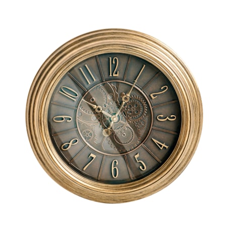 Zegar ścienny CAUDETE 50 cm Złoty