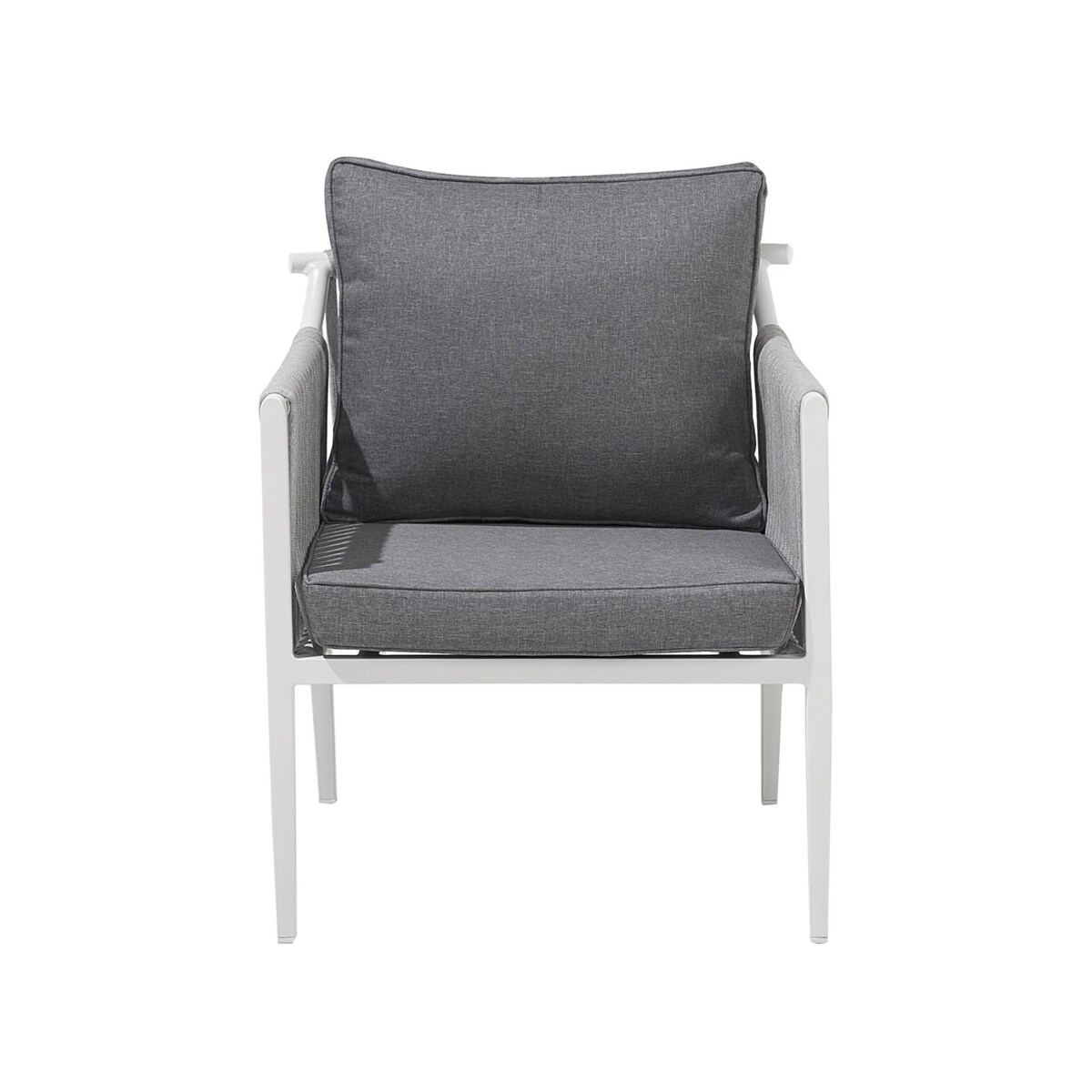 Zestaw ogrodowy 4-osobowy szary LATINA