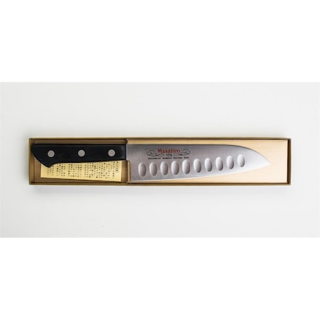 Masahiro nóż Bwh Santoku Dimple 175mm 14079
