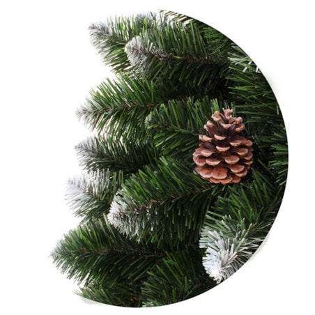 Choinka sztuczna Sosna ośnieżona na pniu