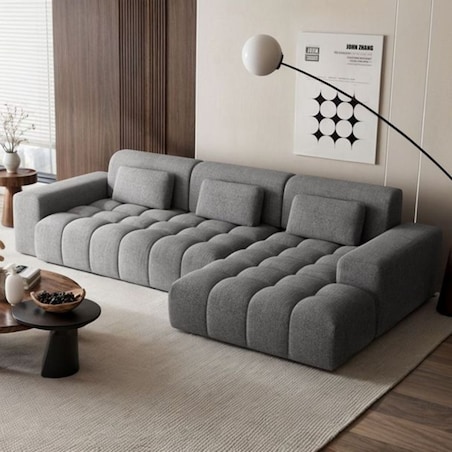 Chevi Sofa narożna - szara