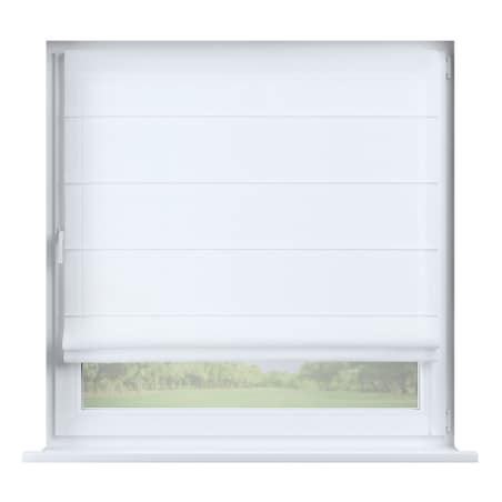 Roleta rzymska Capri 160x170 prześwitująca, biała