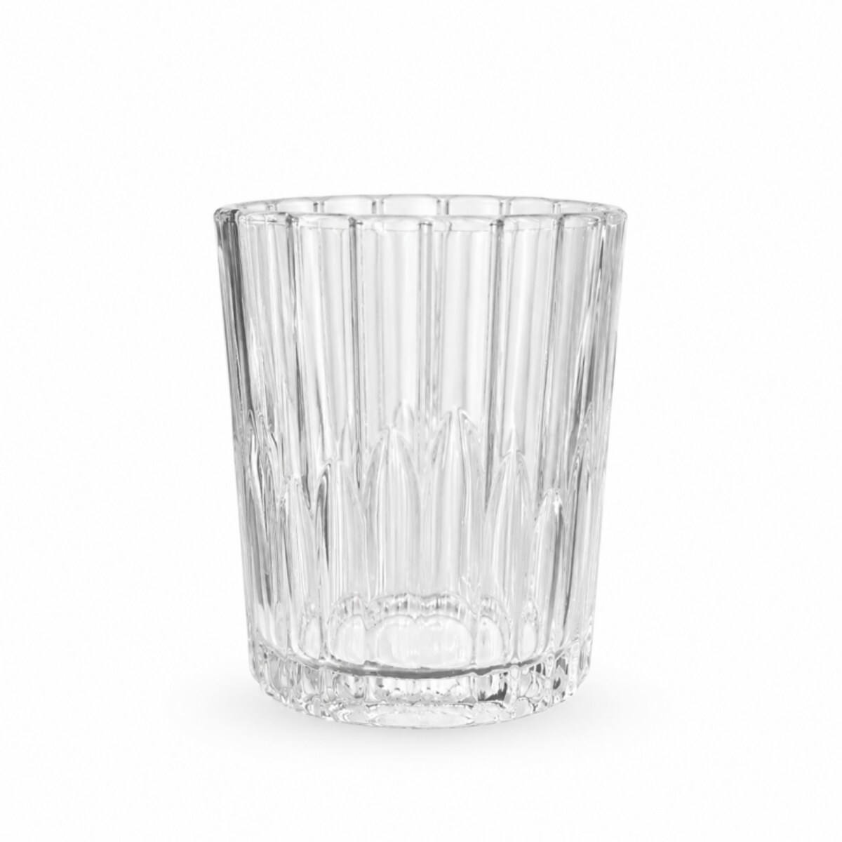 Zestaw 6 szt szklanek ryflowanych do latte, napojów, drinków 210ml SZK224ZESTAW6