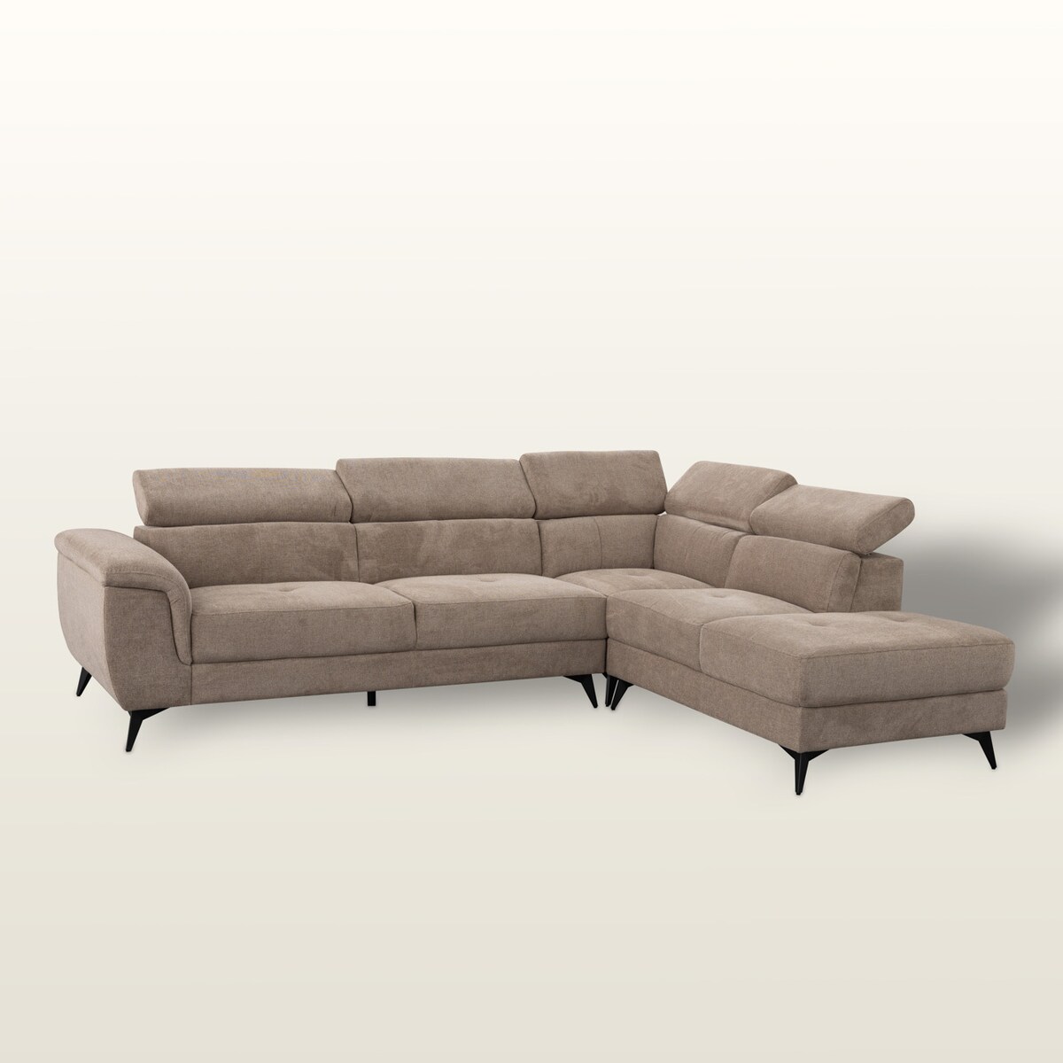 Sofa Randers beige, 290x95x90 cm