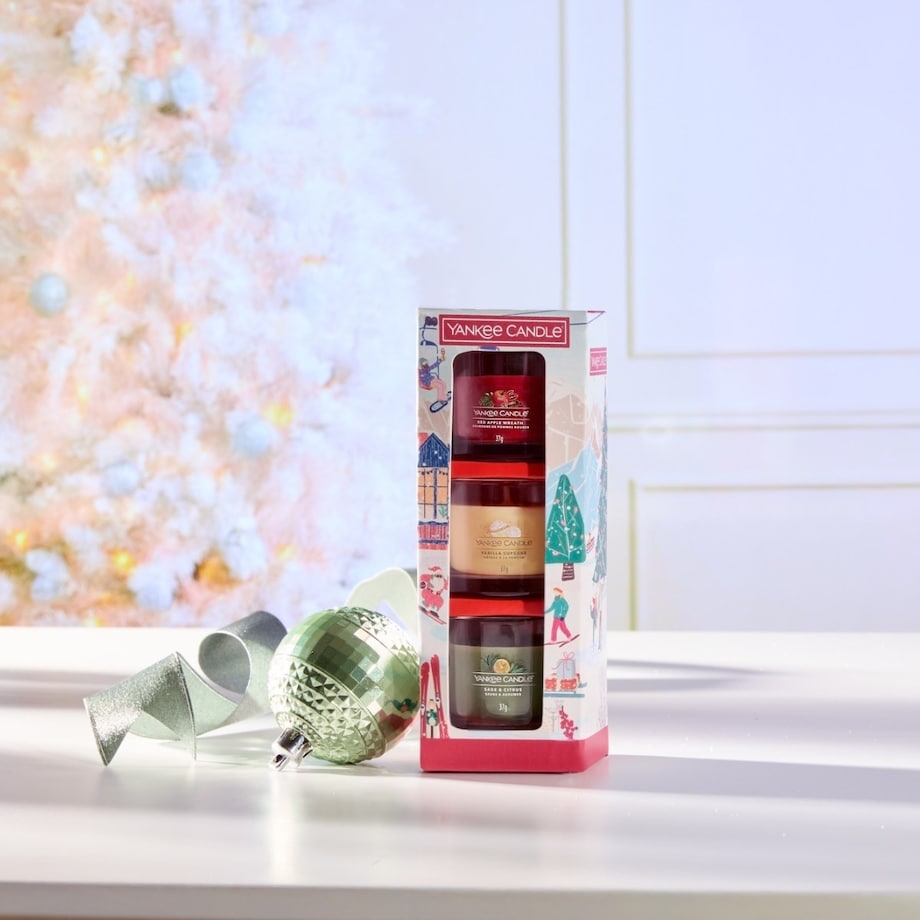 Yankee Candle zestaw prezentowy 3 ŚWIECE MINI