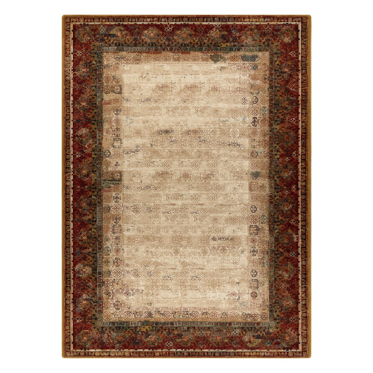 Dywan wełniany POLONIA PAMUK 2 czerwony 200x300 cm