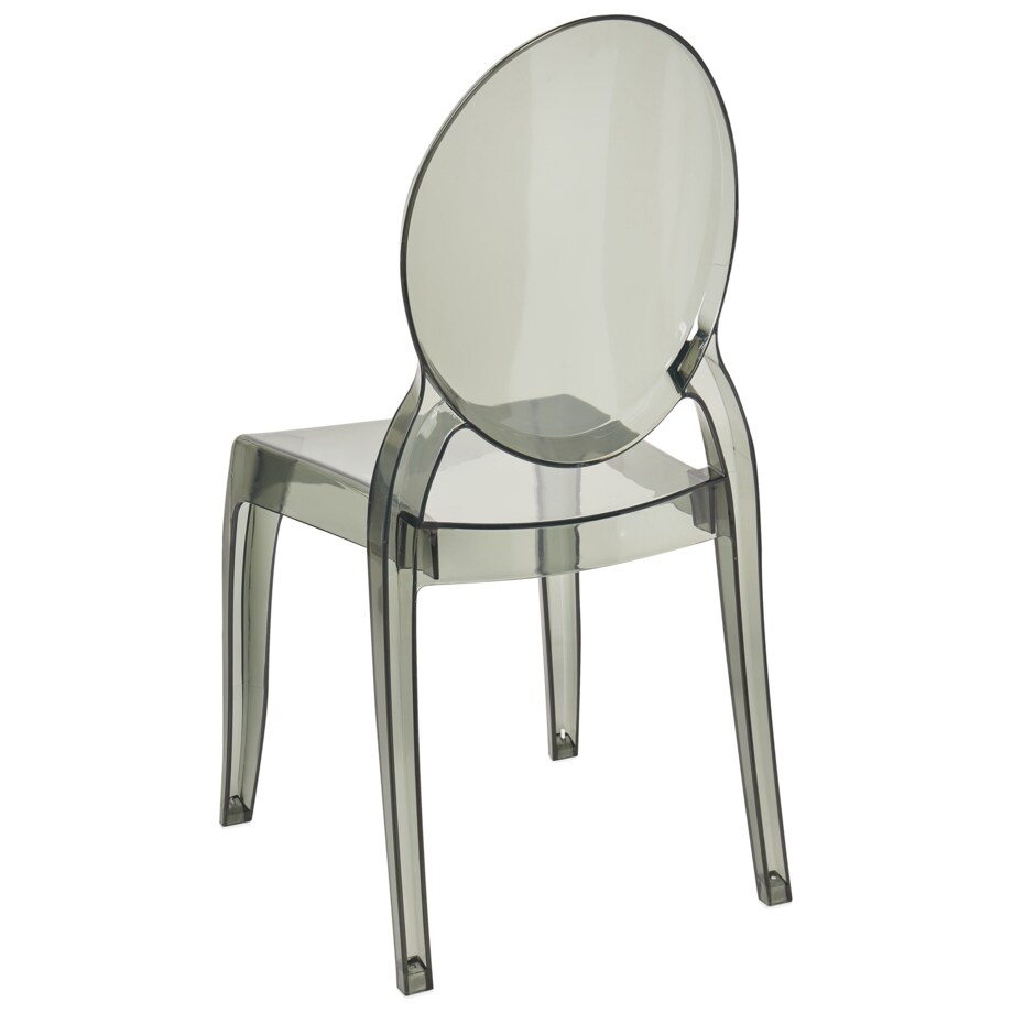 Zestaw 4 krzeseł do jadalni MERTON Czarny