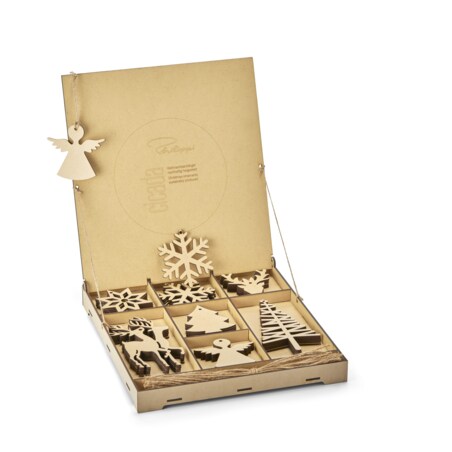 Ozdoby Świąteczne CICADA, 35 szt. box