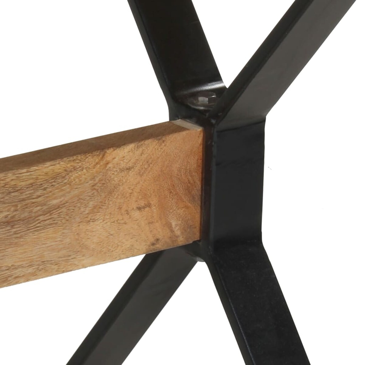 vidaXL Stół jadalniany, 140 x 70 x 76 cm, surowe drewno mango