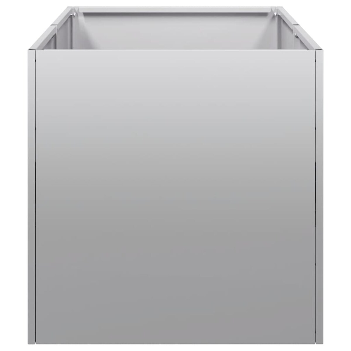 vidaXL Doniczka 40x80x40 cm Stal ocynkowana