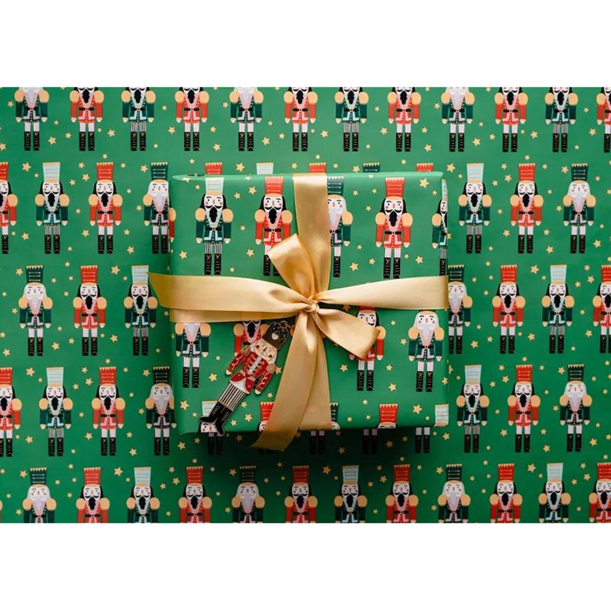 Papier do pakowania - Dziadek do orzechów, 70x200 cm