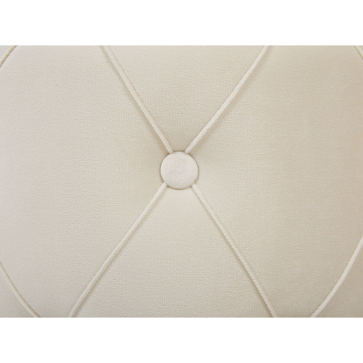 Zestaw 2 pufów ze schowkiem biały PUEBLO